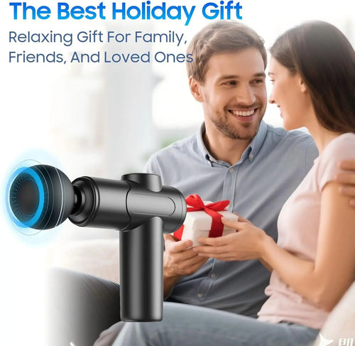 New Deep Tissue Massage Gun Portable Facial Muscle Massager Massage Pistool For Back Neck Body Muscle Fitness Tool